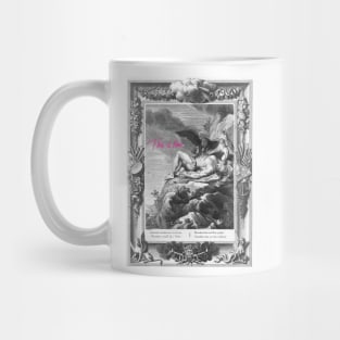 This Is Fine| Prometheus, Vulture, and Medusa Etching By Bernard Picart - Chronic Illness Meme| Mug